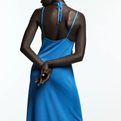 KNITTED SLEEVELESS DRESS