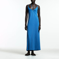 KNITTED SLEEVELESS DRESS