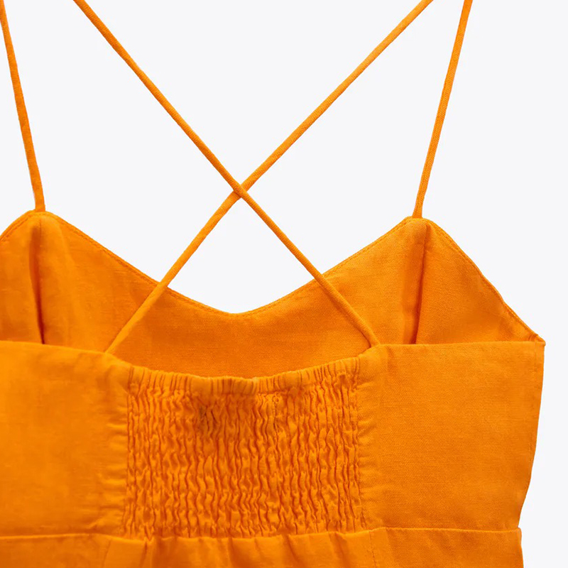 MINI LINEN DRESS