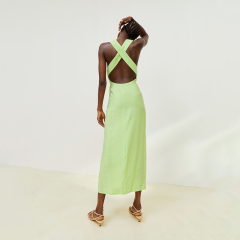 Slit Detail Dress
