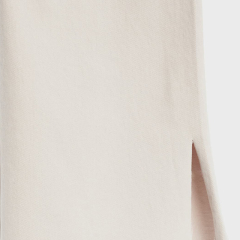 Slim-fit split flared jeans