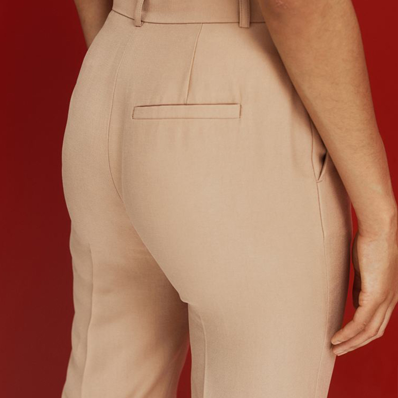 Oversize Jacket and Flared Blend Pants