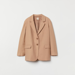 Oversize Jacket and Flared Blend Pants