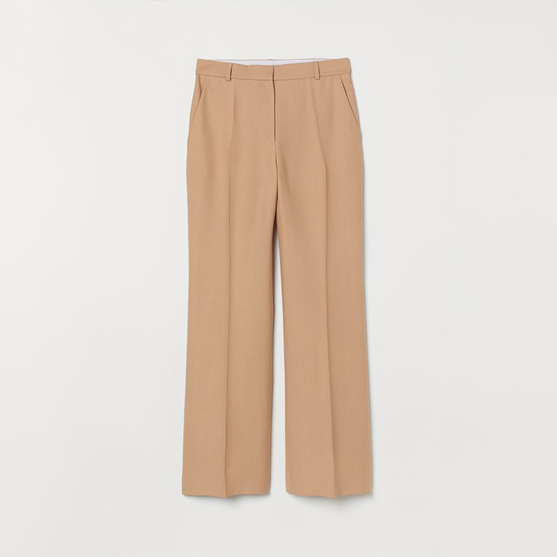 Oversize Jacket and Flared Blend Pants
