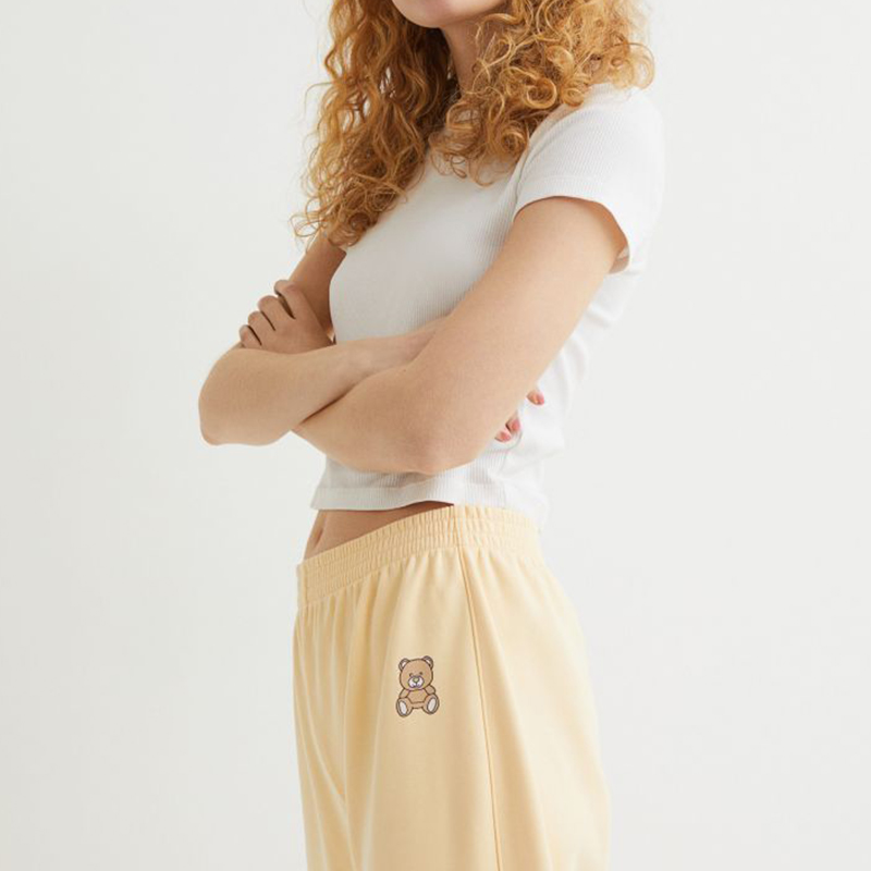 Printed jogging pants