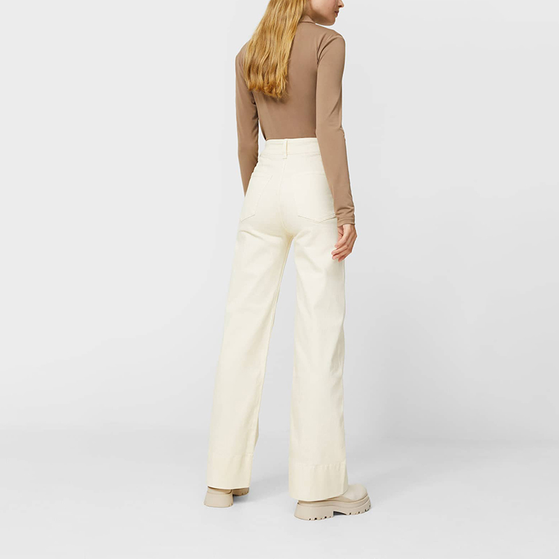 Simple style trousers
