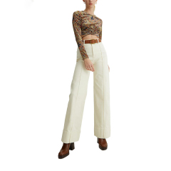 Simple style trousers