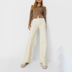 Simple style trousers