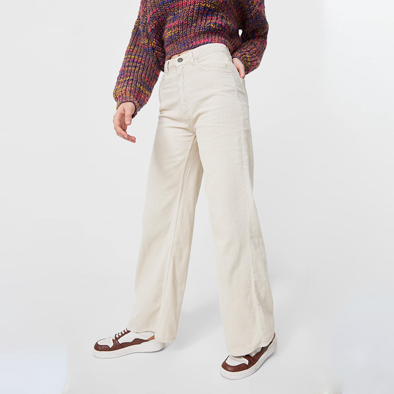 Corduroy boot trousers