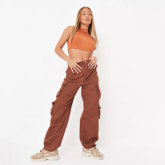 rust seamless slinky vest top