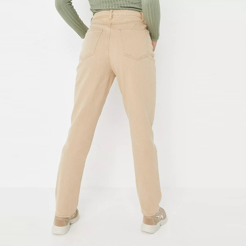 camel co ord straight leg jeans