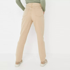 camel co ord straight leg jeans