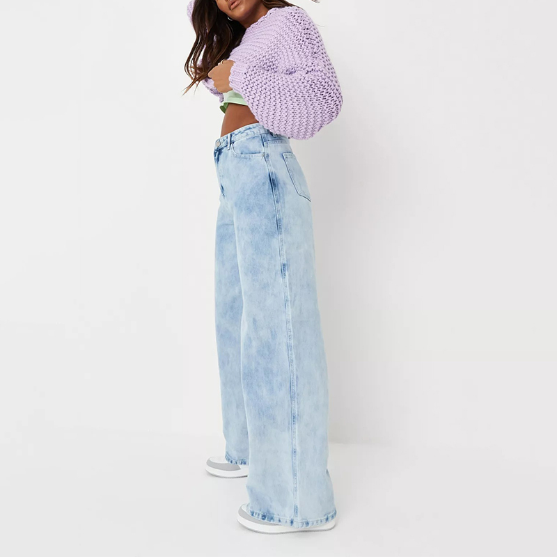 blue baggy boyfriend jeans