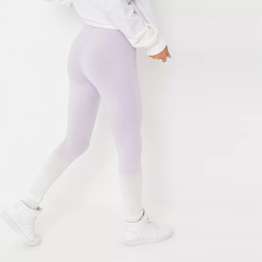 lilac co ord ombre leggings