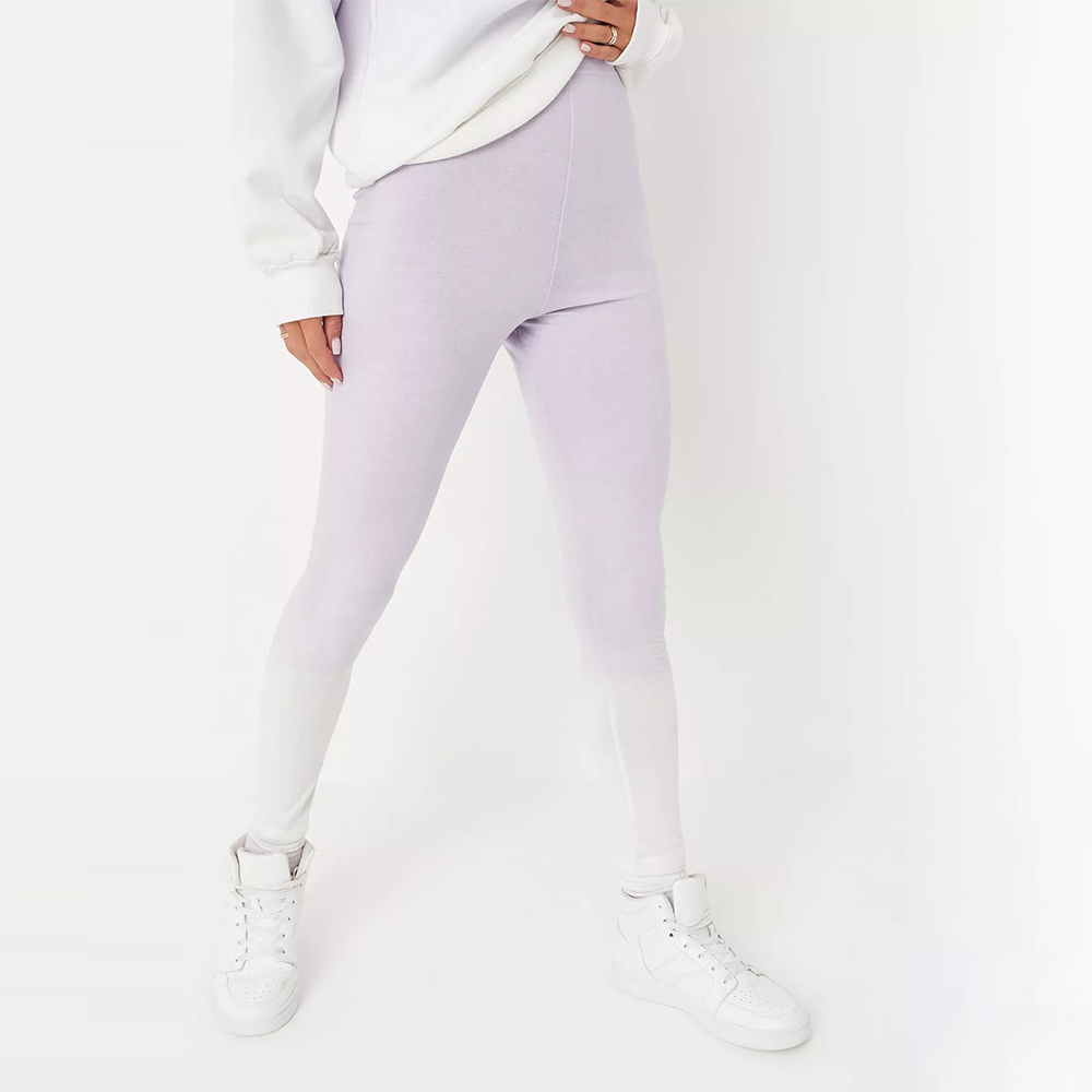 lilac co ord ombre leggings