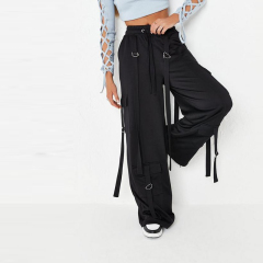 blue extreme pocket cargo joggers