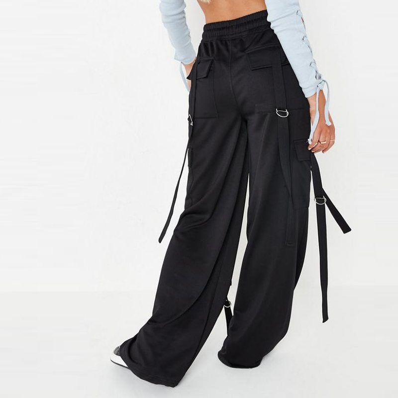 blue extreme pocket cargo joggers