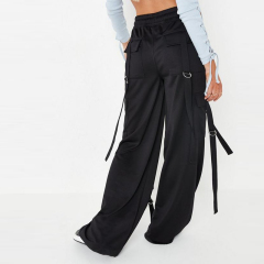 blue extreme pocket cargo joggers