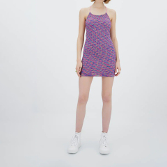 seamless space-dyed dress