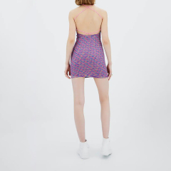 seamless space-dyed dress