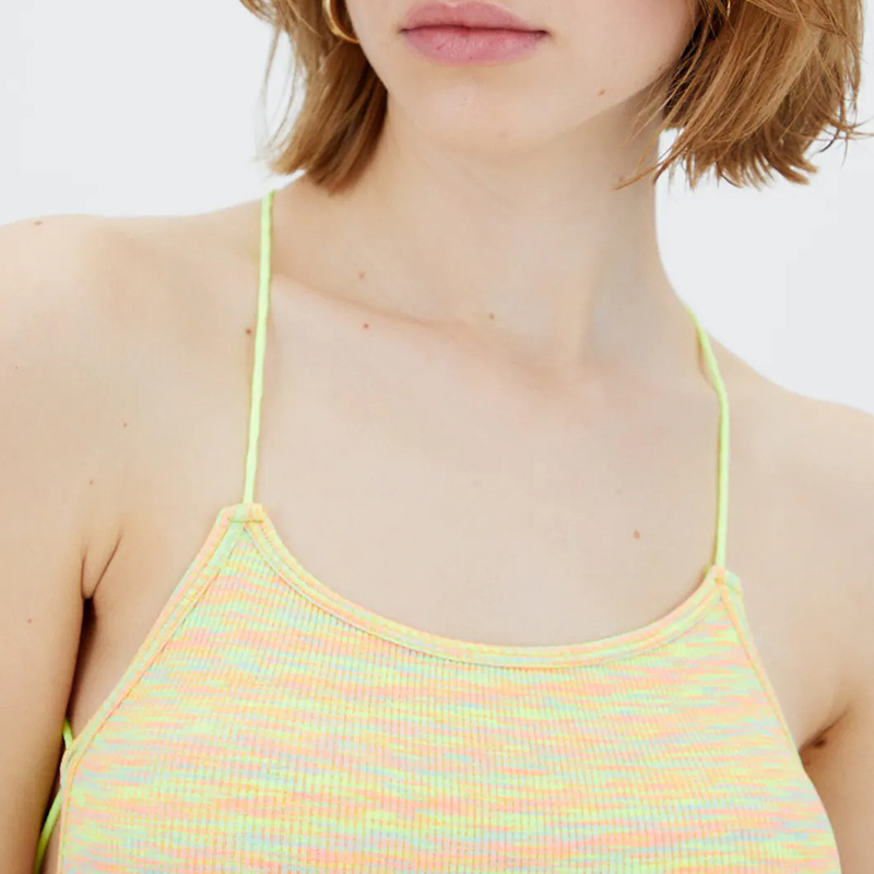 seamless space-dyed dress