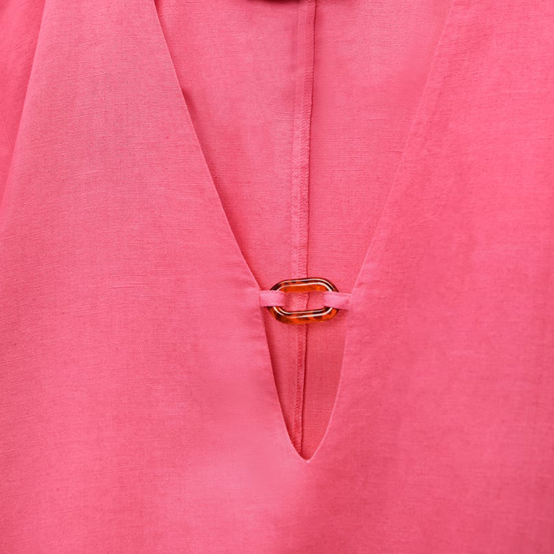 linen kaftan dress