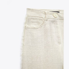 raw edge resort pants