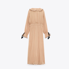 bow layered embellished dress