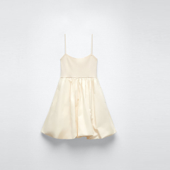 panelled mini dress