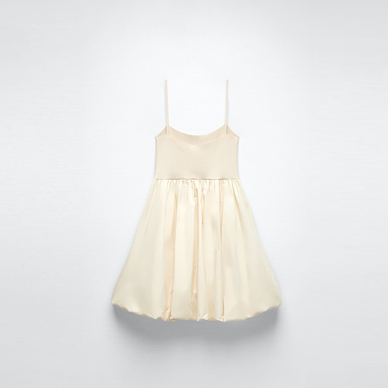 panelled mini dress