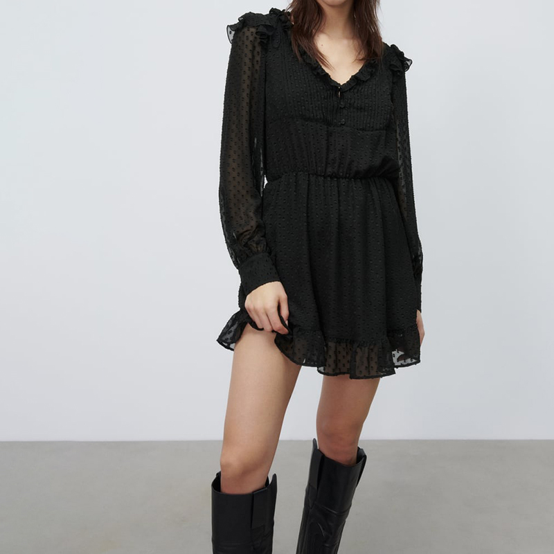 tulle short dress