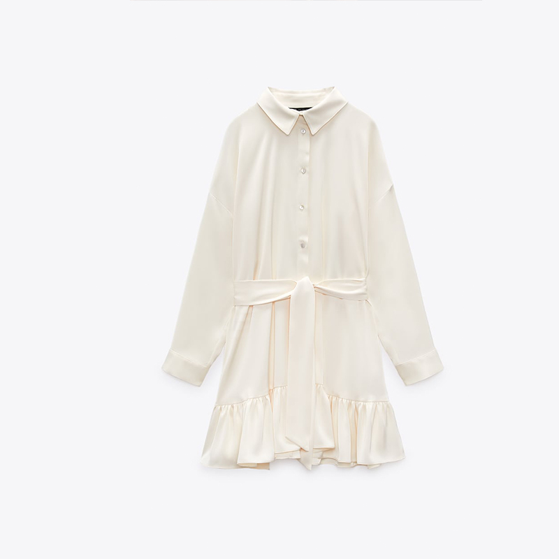 Layered embellished silk-satin dress