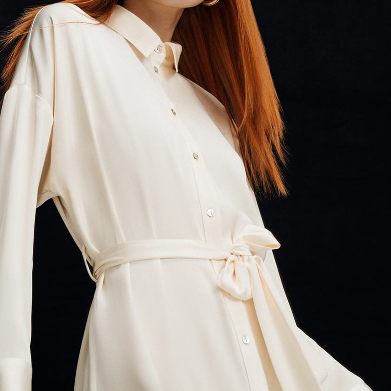 Layered embellished silk-satin dress