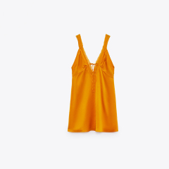 silk satin panelled dress