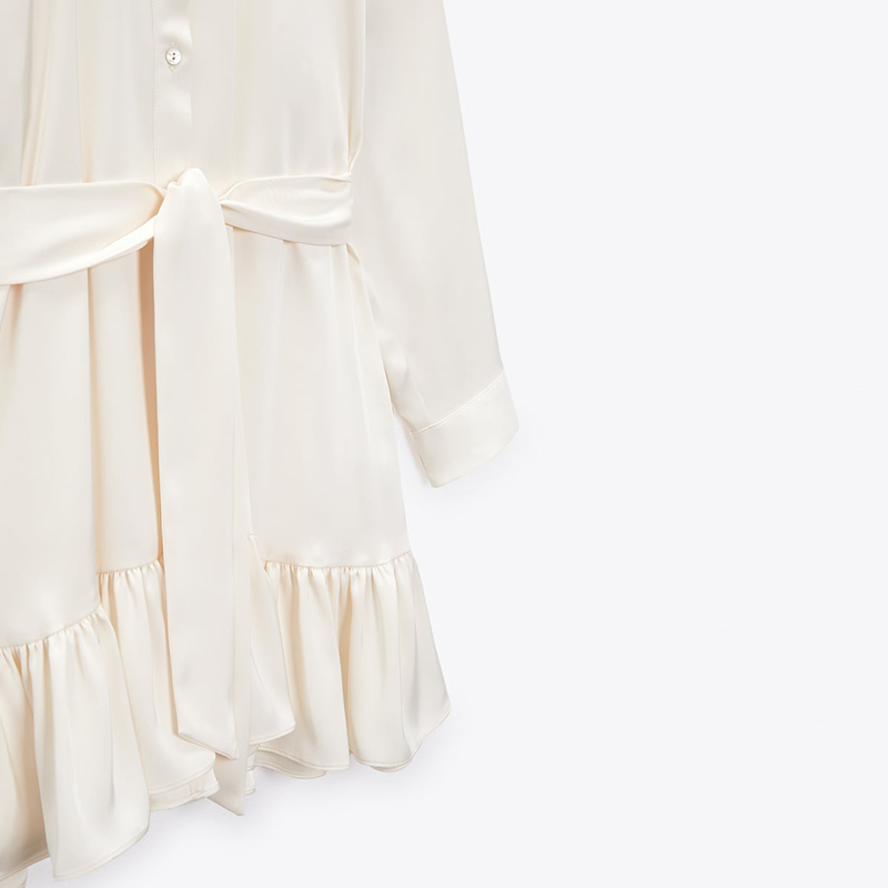 Layered embellished silk-satin dress