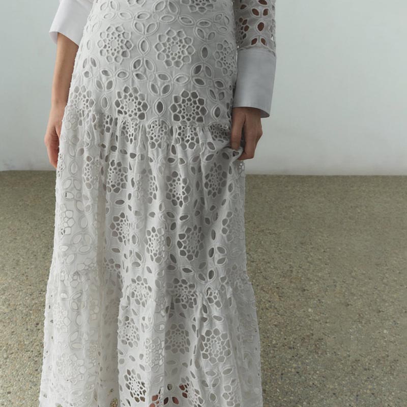 embroidered dress