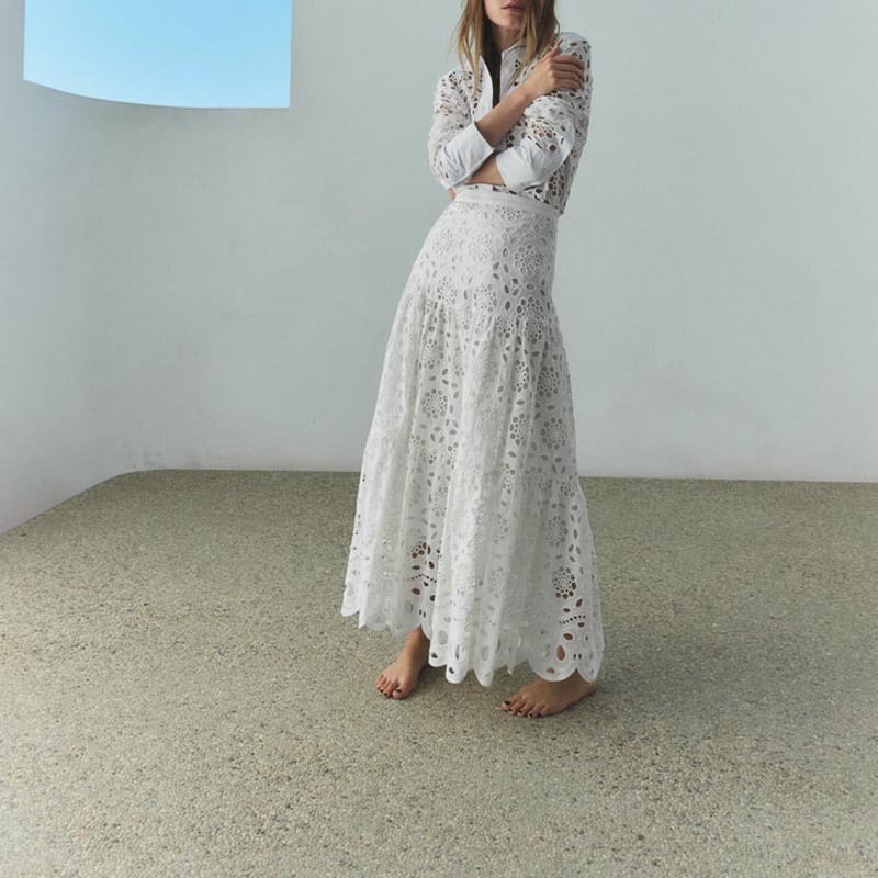 embroidered dress