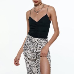 animal print dress