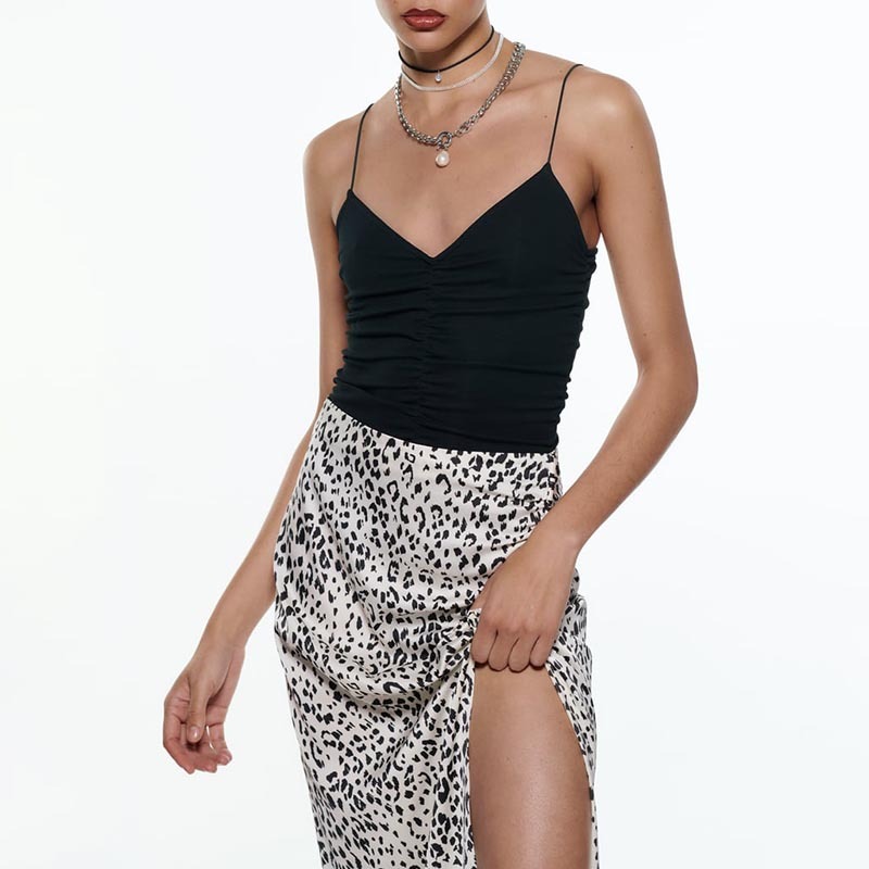 animal print dress
