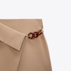 criss-cross miniskirt