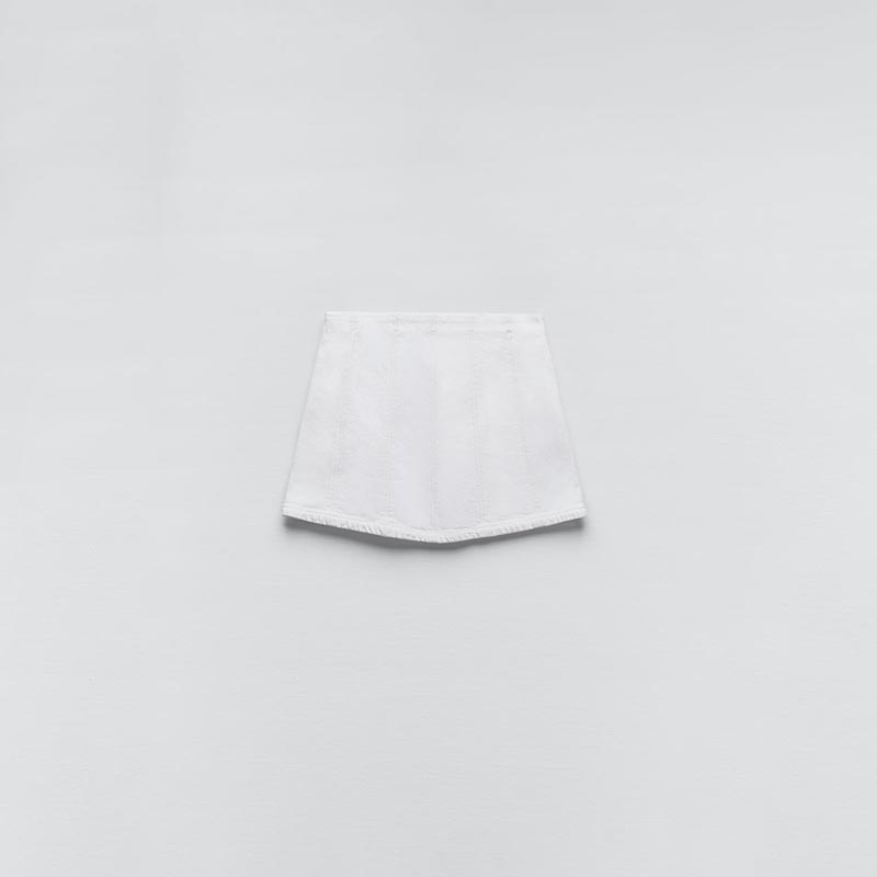 Denim Mini Skirt