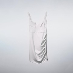 ruched stretch dress