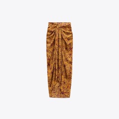 printed sarong dress