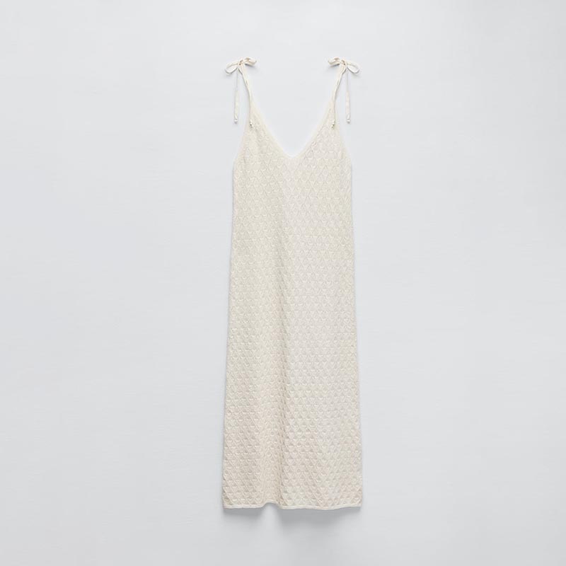 cutout knit dress
