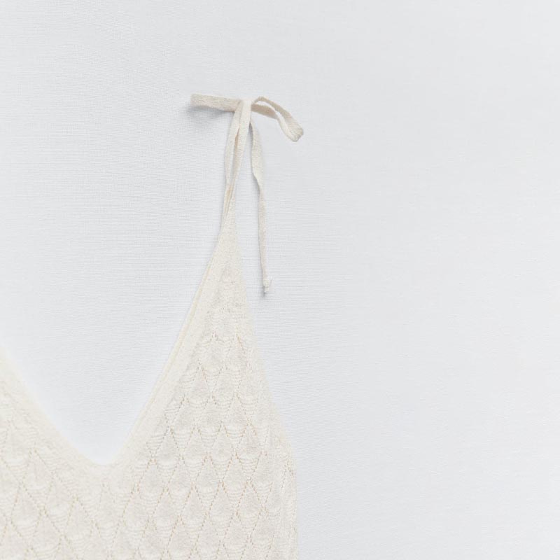 cutout knit dress