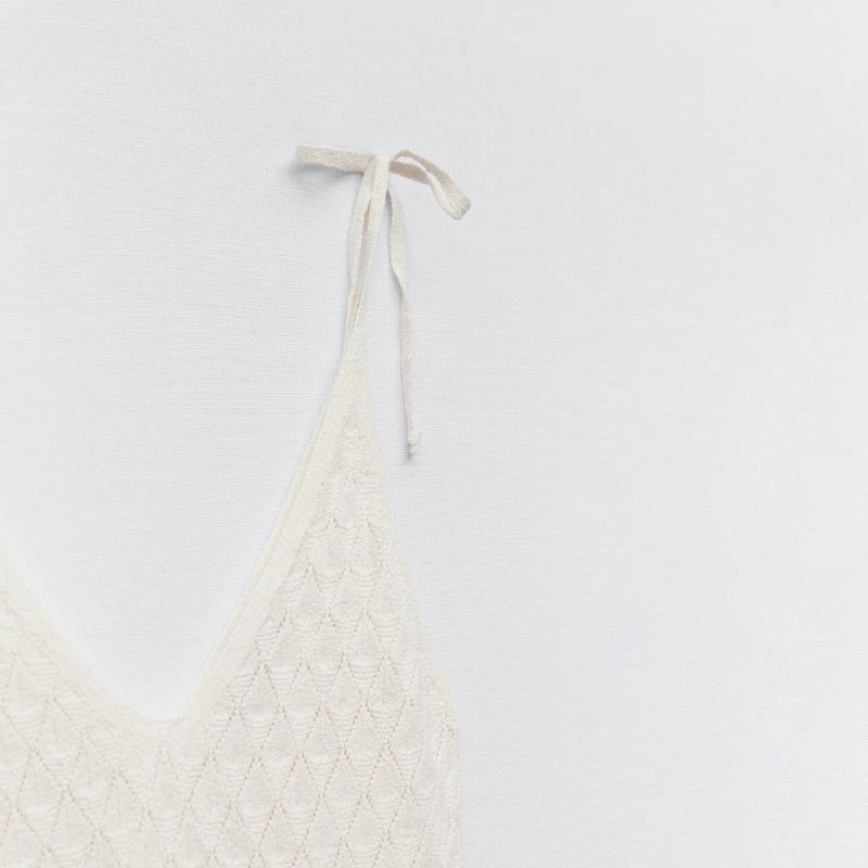 cutout knit dress