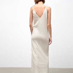 cutout knit dress