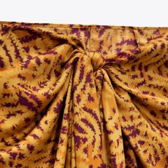 printed sarong dress