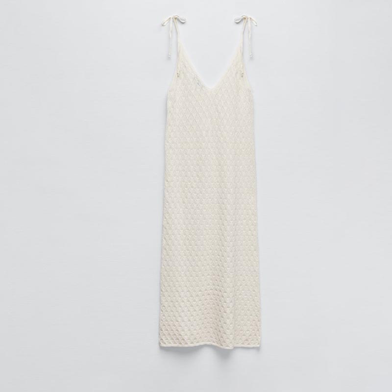 cutout knit dress