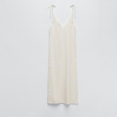 cutout knit dress